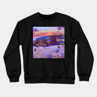 Rich landscape trees Crewneck Sweatshirt